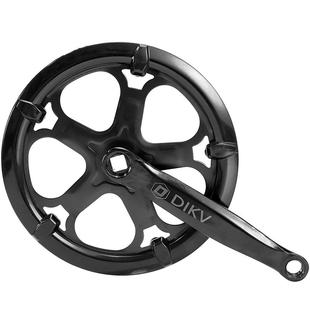 单速自行车牙盘折叠代驾电动车通用牙盘链条飞轮套装36/40/48/52