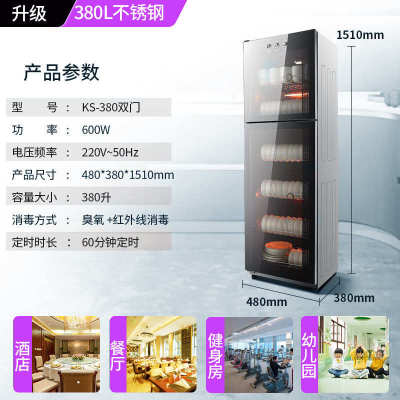 免沥水消毒柜家用小型台式饭店餐饮商用立式大容量餐具碗筷保洁柜