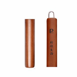 日本珍珠生活铁锅锅把手手柄配件木柄锅柄Pearl Life手柄实木炒勺