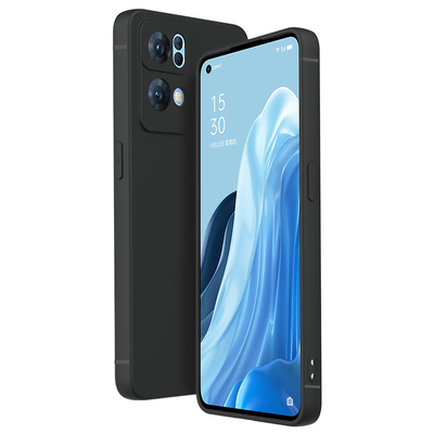 适用opporeno4手机壳reno4磨砂套