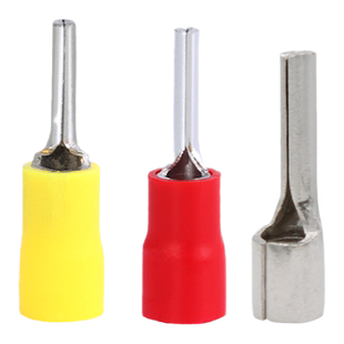 PTN/PTV1.25/2/5.5-10-18针形接线端子裸/预绝缘插针型接线鼻线耳