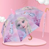 卡通儿童雨伞小学生男女童自动幼儿园宝宝公主长柄小孩可爱儿童伞