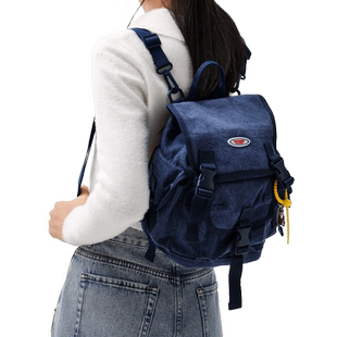 森马包包双肩包女不二马联名2024新款质感时尚mini包校园学生书包