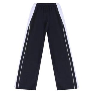 深圳校服裤子夏装高中生初中学生运动校裤男女速干短袖薄款长裤子