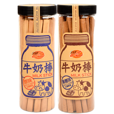 台湾进口ssy牛奶棒婴儿筷子200g