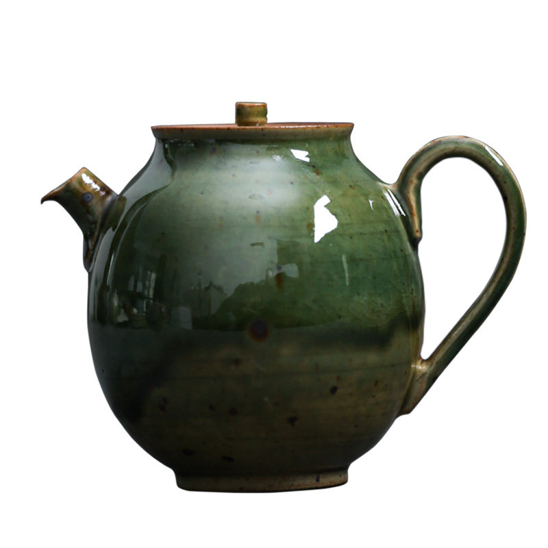 自然窑变复古中式茶壶茶具泡茶壶