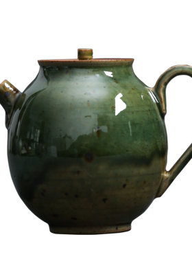 自然窑变复古中式茶壶茶具泡茶壶