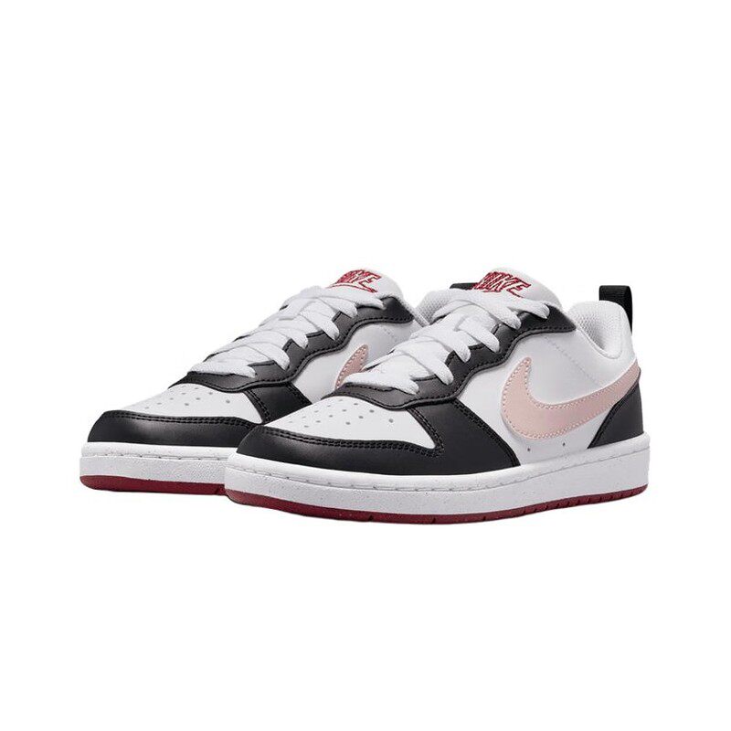 耐克Nike女鞋黑白粉2026新品经典COURT小白鞋大童板鞋 IF3402-100