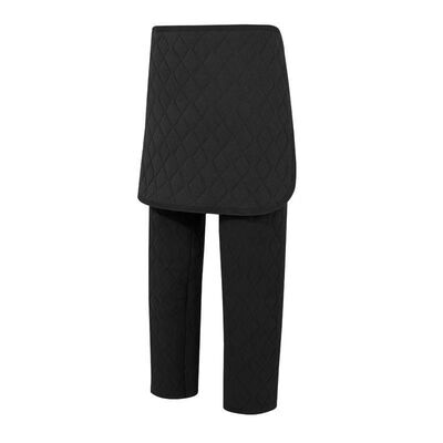 老人开腰开裆裤蚕丝羊绒保暖裤