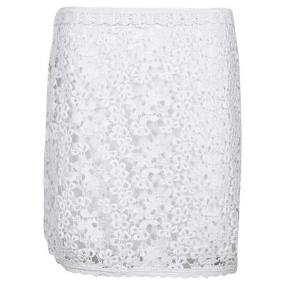 经典镂空图案全棉半身裙短裙女士