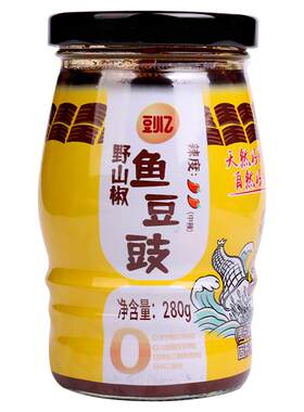 下饭酱湖南野山椒豆小乙