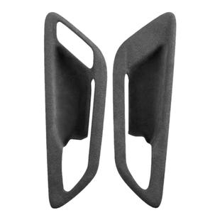 适用24款丰田埃尔法车内门碗贴车门面板装饰盖翻毛皮改装40系配件