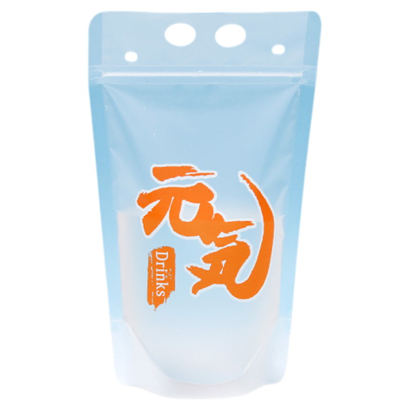 一次性透明自封饮料袋自封自立