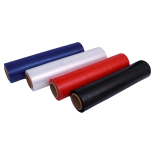 50cm宽度PE膜塑料保护薄膜拉伸膜缠绕膜透明大卷工业保鲜膜包装膜