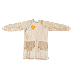 罩衣女新款防水防油上班专用工作服年轻加绒外穿厨房做饭干活围裙