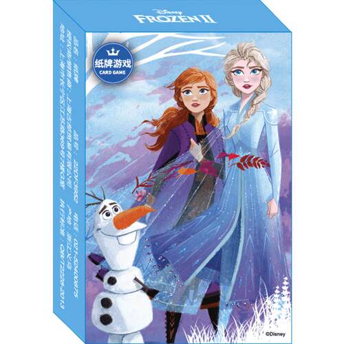 迪士尼冰雪奇缘扑克牌漫威复仇者联盟休闲益智创意桌面游戏纸牌
