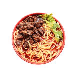 重庆特产地方美食合川红烧麻辣牛肉米粉米线三人家庭装湿米粉香辣