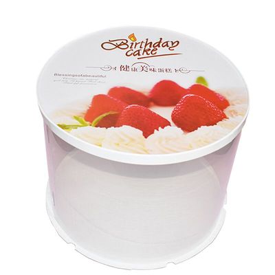 网红加大透明蛋糕盒ins风20英寸