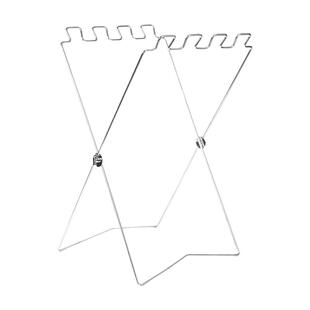 户外露营折叠垃圾架收纳架家用厨房金属垃圾桶垃圾袋支架烧烤支架