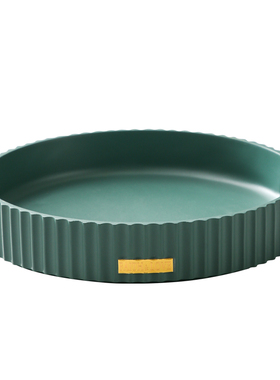 北欧ins圆形家用客厅托盘