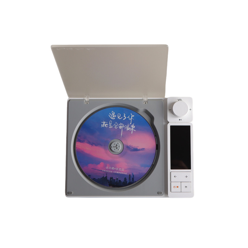 CD播放机S-CD复古家用便携式CD播放器蓝牙音响立体声桌面CD机