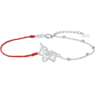 潮宏基铂雅马上有钱铂金手链