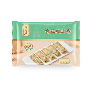 陶陶居鸡丝腐皮卷广式早茶早点速冻半成品加热即食商用批发茶酒楼