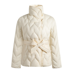 Navigare意大利小帆船轻薄羽绒服女2025冬季新款白鸭绒设计感外套