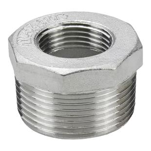 316L不锈钢补芯异径内外丝变径补心外丝直接接头内丝6分变4分外丝