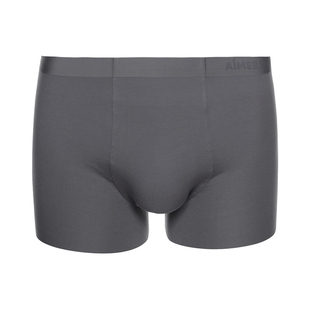 爱慕先生1号裤pro系列男士内裤抗菌一体模压中腰简约莫代尔平角裤