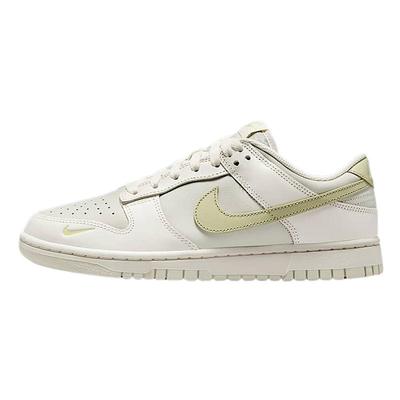 Nike耐克女鞋夏季新款DUNK LOW白绿低帮复古休闲板鞋IB3484-001