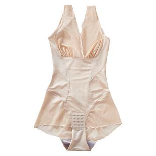 婷美婼雅正品塑身衣连体收腹女束腰无痕美体束身衣薄款塑形紧身衣