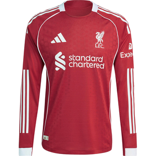 Adidas/阿迪达斯官方正品LIVERPOOL男士足球训练修身长袖JV6445