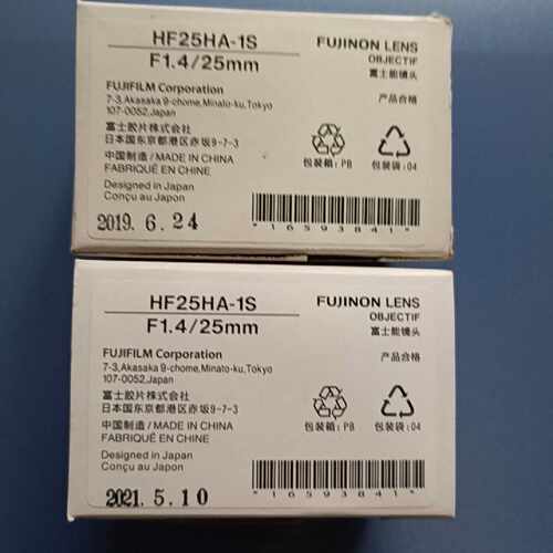 富士能 HF25HA-1S。25mm 2/3 工业镜头  F—议价