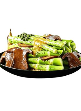 牛肝菌翡翠笋开袋即食下饭菜香辣