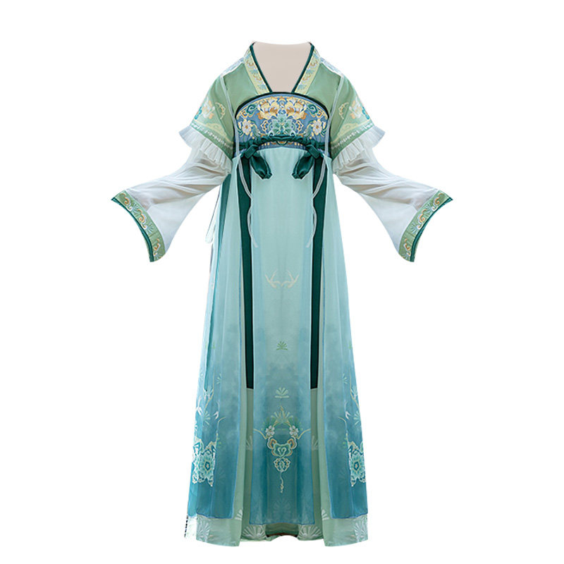 汉服男童女童2025春秋新款儿童古装国学服书童小学生幼儿园表演服