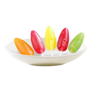 来伊份亚米法国棒棒糖13g*10根锥形造型设计儿童糖果休闲时光