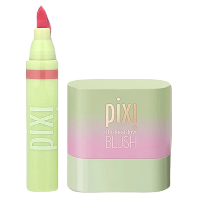 pixi多用腮红膏唇线笔组合高光修容膏持久不易掉色唇彩笔