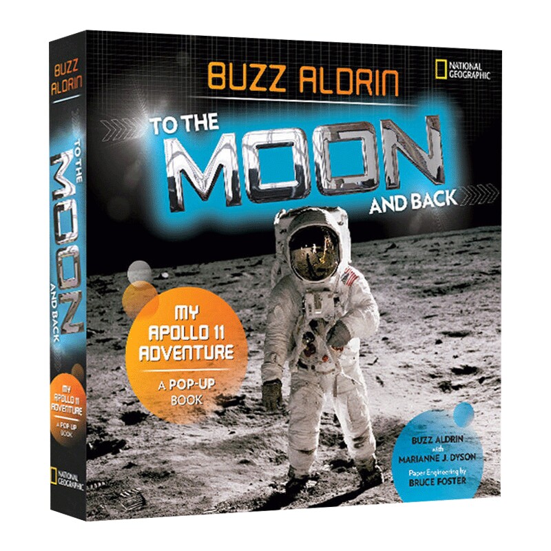 英文原版 精装 To the Moon and Back 往返月球 我的阿波罗 11号冒险 英文版儿童全英语书