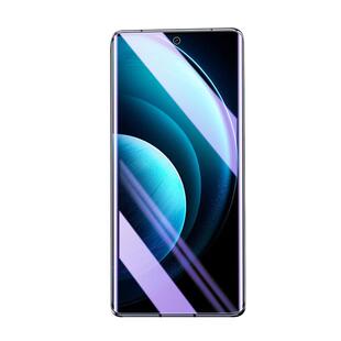 适用vivox100/s钢化水凝膜全包磨砂防指纹一体抗蓝光x100s/pro手机膜防摔保护X100ultra全屏覆盖VIVO前后软膜