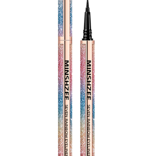 茗希芝七彩虹眼线笔防水不晕染持久显色易上手胶笔型眼线液笔极细