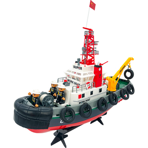 恒龙超大男孩遥控船消防船