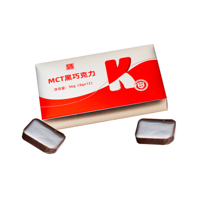 AUOK纯可可脂黑巧克力盒装无添加