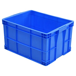大号周转箱长方形塑料箱加厚配盖周转仓储箱工业物流物料收纳箱