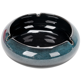 大号烟灰缸创意陶瓷烟缸家用复古中式客厅办公室潮流烟缸logo定制