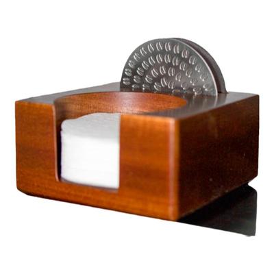 咖啡圆形滤纸收纳收纳底座实木