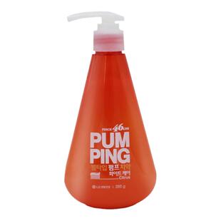 韩国进口lg倍瑞奥pumping按压式挤压牙膏去牙结石去口臭渍宋仲基