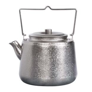 SILVERANT/银蚁纯钛烧水壶轻量户外露营野营便携烧茶壶野外煮水壶