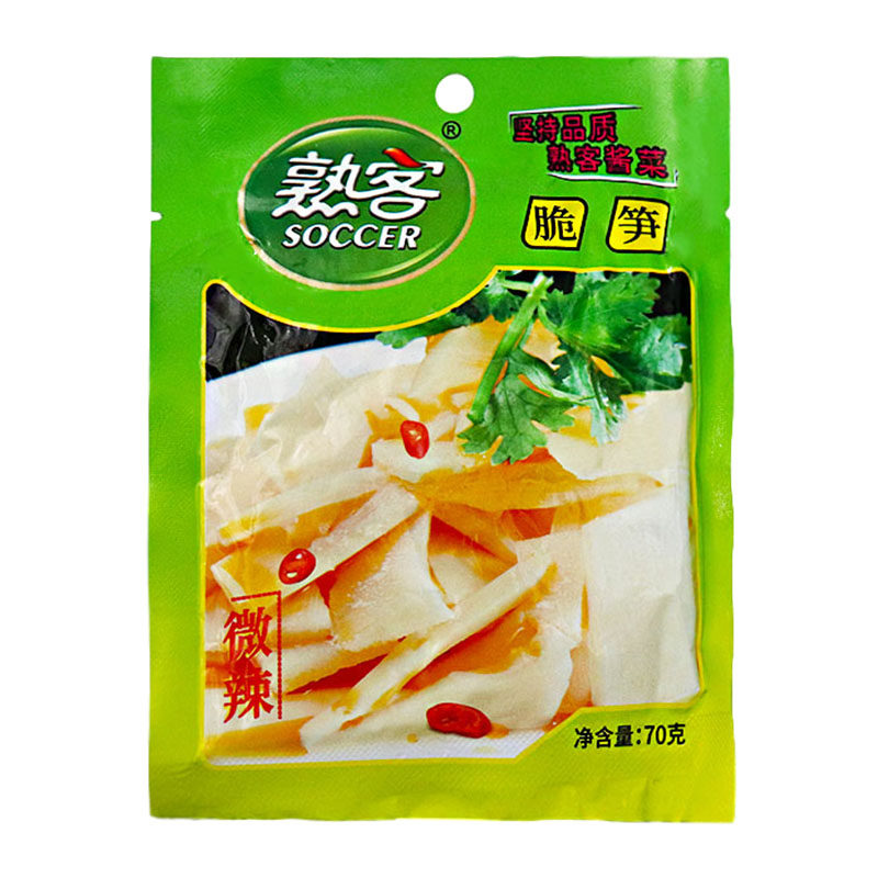 福建熟客微辣脆笋整箱腌菜开胃