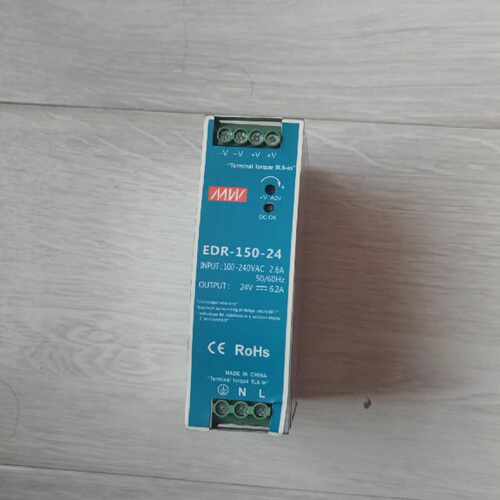 溢价-明玮DC24V开关电源EDR-150-24  6.2A 成色